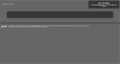 Desktop Screenshot of pengu.com